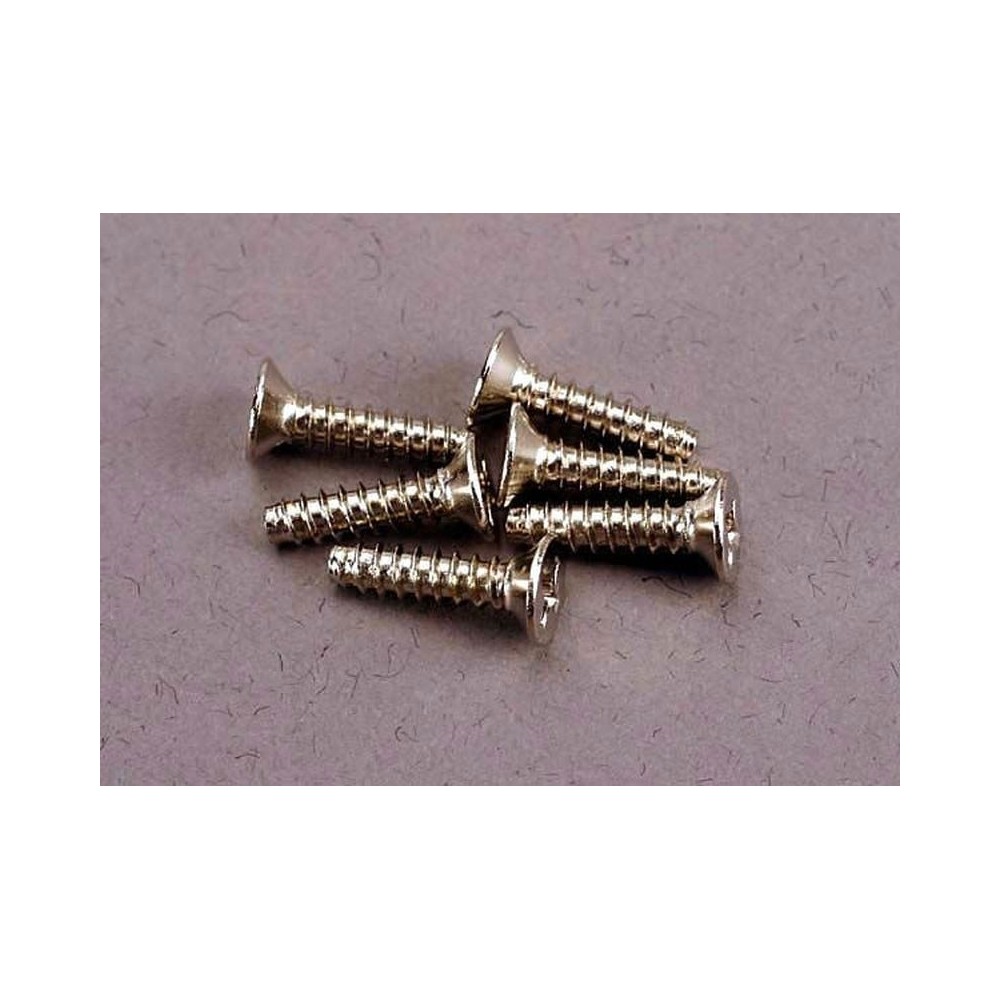 Tornillos Traxxas 3x12mm roscados avellanados TRX2648 Tornillos Traxxas 3x12mm roscados avellanados TRX2648