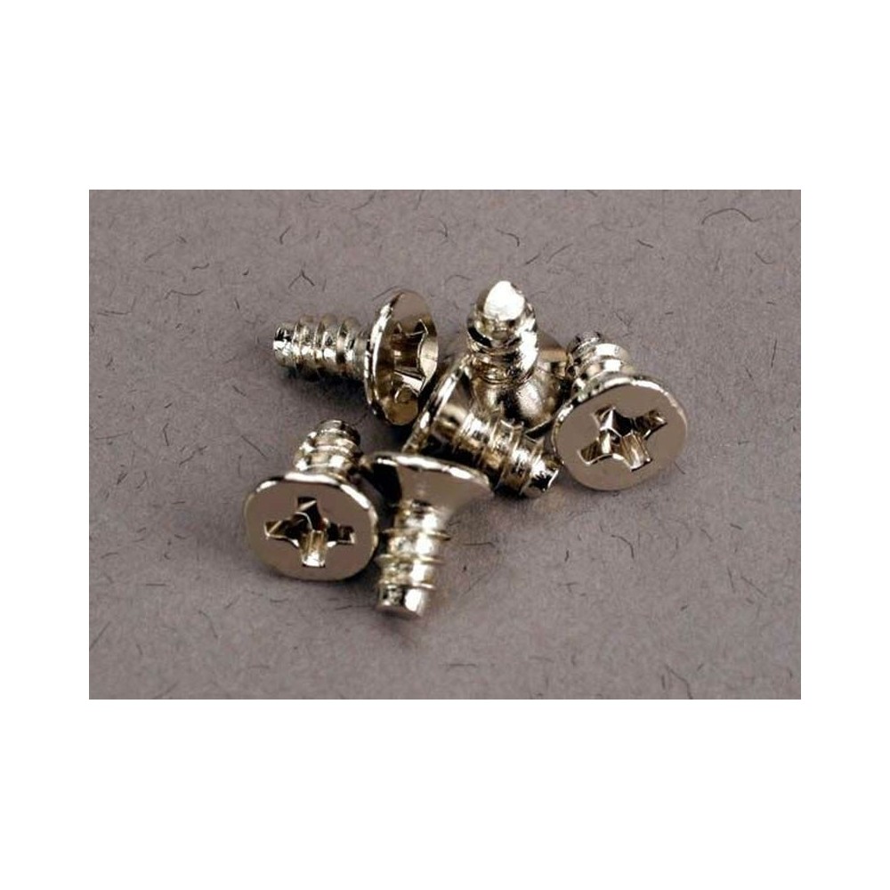 Tornillos Traxxas 3x6mm roscados avellanados TRX2653 Tornillos Traxxas 3x6mm roscados avellanados TRX2653