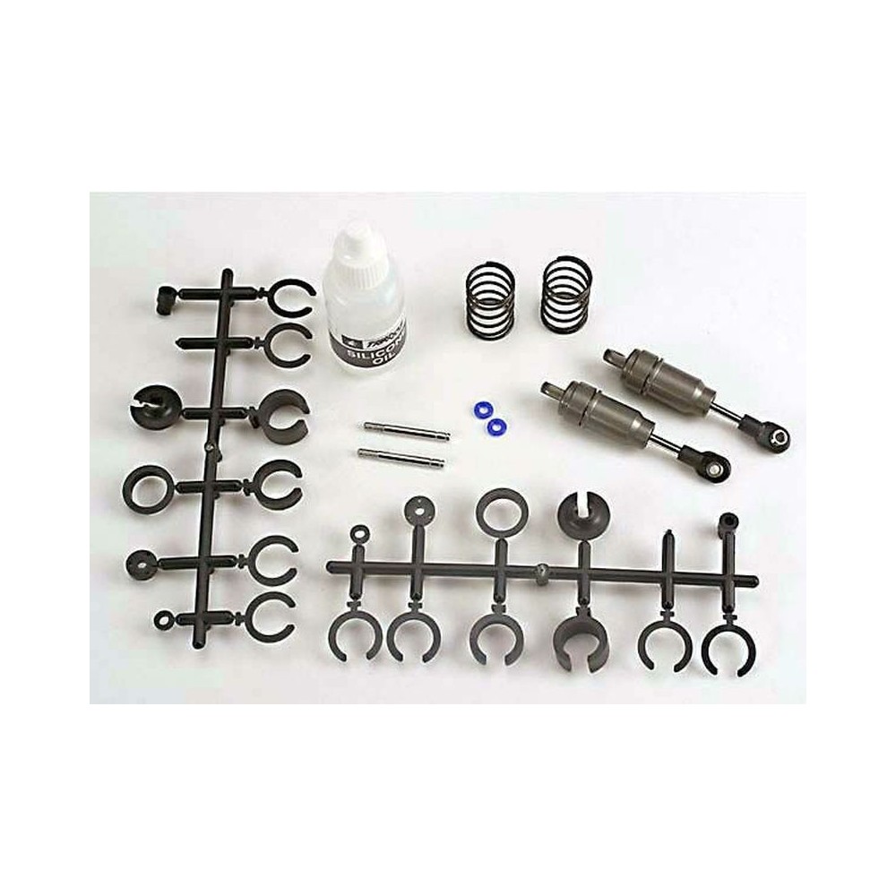 Amortiguadores big bore Traxxas cortos anodizados TRX2658 Amortiguadores big bore Traxxas cortos anodizados TRX2658