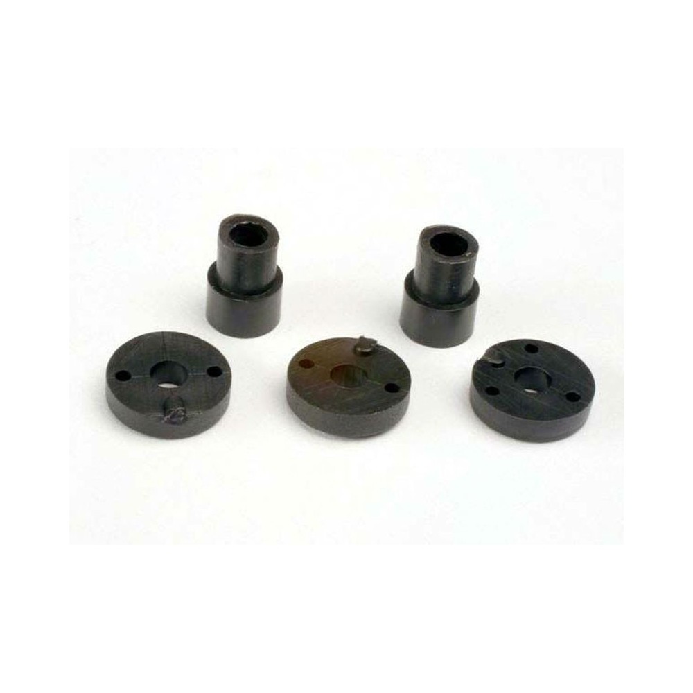 Traxxas Piston head set (2-hole (2) 3-hole (2)) shock mounting bus TRX2669 Traxxas Piston head set (2-hole (2) 3-hole (2)) shock mounting bus TRX2669
