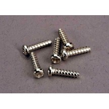 Tornillos Traxxas 2.6x10mm cabeza redondeada TRX2673