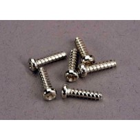 Tornillos autorroscantes de cabeza redonda 2.6x10 mm Traxxas TRX2673