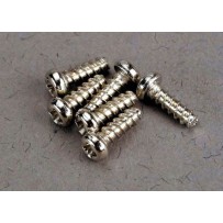 Tornillos autorroscantes de cabeza redonda 2x6 mm Traxxas TRX2674