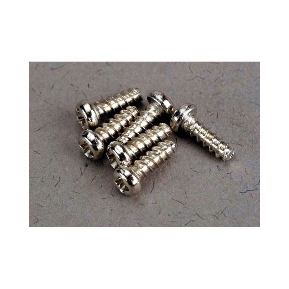 Tornillos Traxxas 2x6mm cabeza redondeada TRX2674 Tornillos Traxxas 2x6mm cabeza redondeada TRX2674