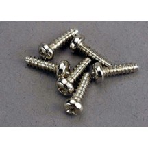Tornillos Traxxas 3x10mm con Cabeza Redonda (6) TRX2675