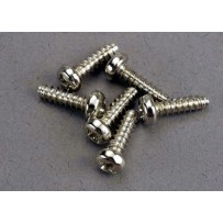 Tornillos Traxxas 3x10mm con Cabeza Redonda (6) TRX2675