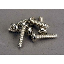 Tornillos Traxxas 3x12mm cabeza redondeada TRX2676