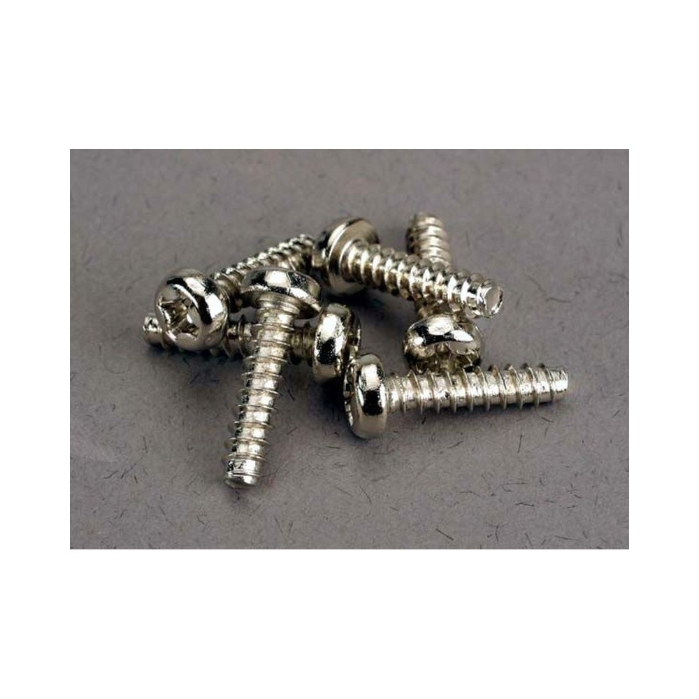 Tornillos Traxxas 3x12mm cabeza redondeada TRX2676 Tornillos Traxxas 3x12mm cabeza redondeada TRX2676