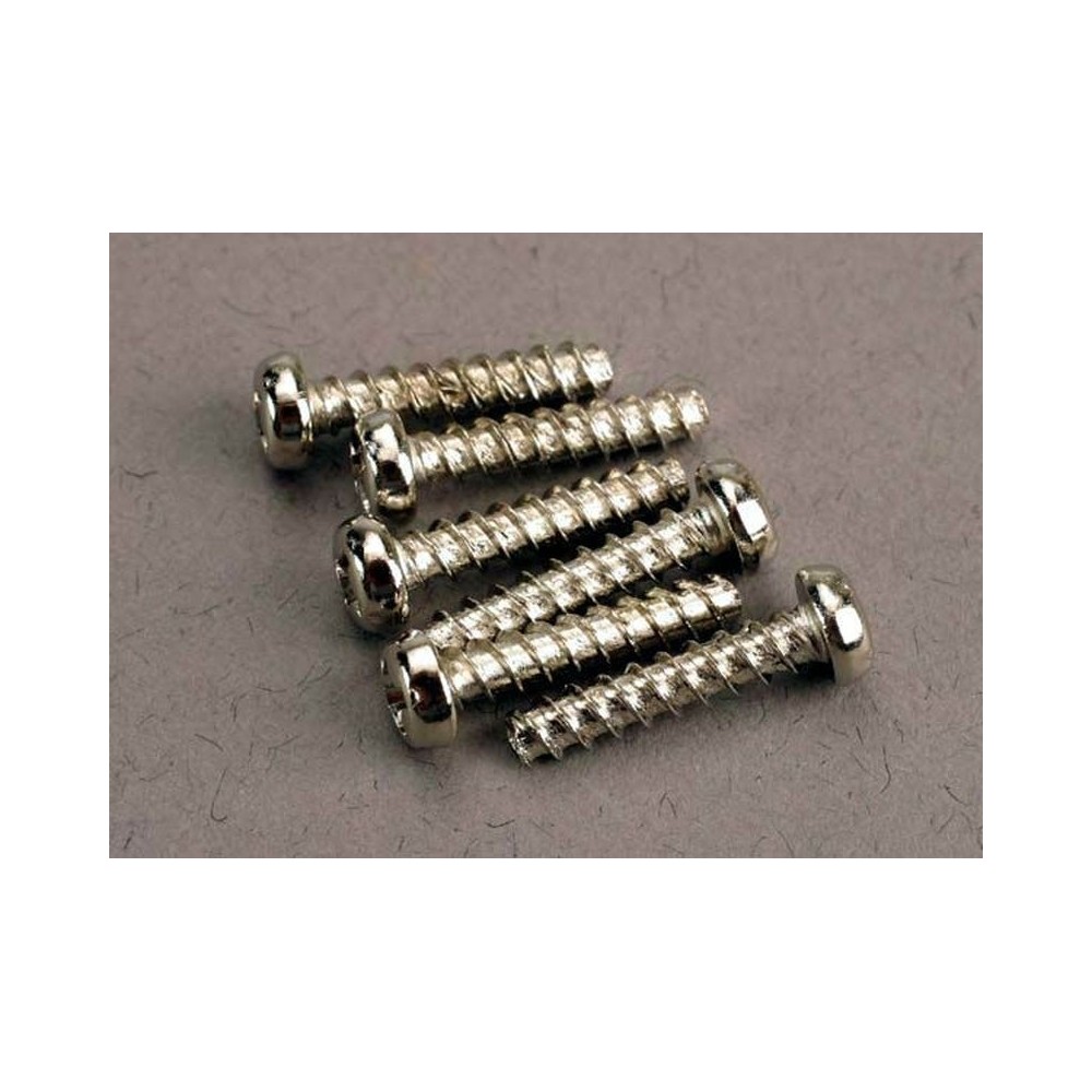 Tornillos Traxxas 3x14mm cabeza redondeada TRX2677 Tornillos Traxxas 3x14mm cabeza redondeada TRX2677