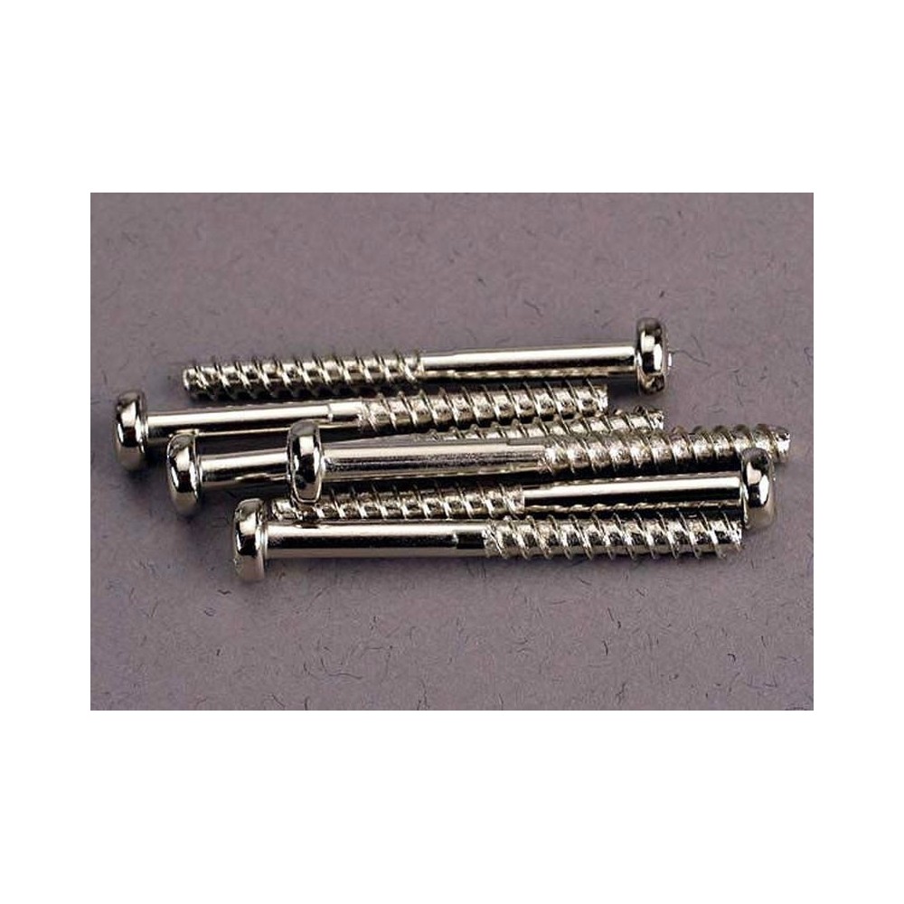 Tornillos Traxxas 3x30mm cabeza redondeada TRX2681 Tornillos Traxxas 3x30mm cabeza redondeada TRX2681
