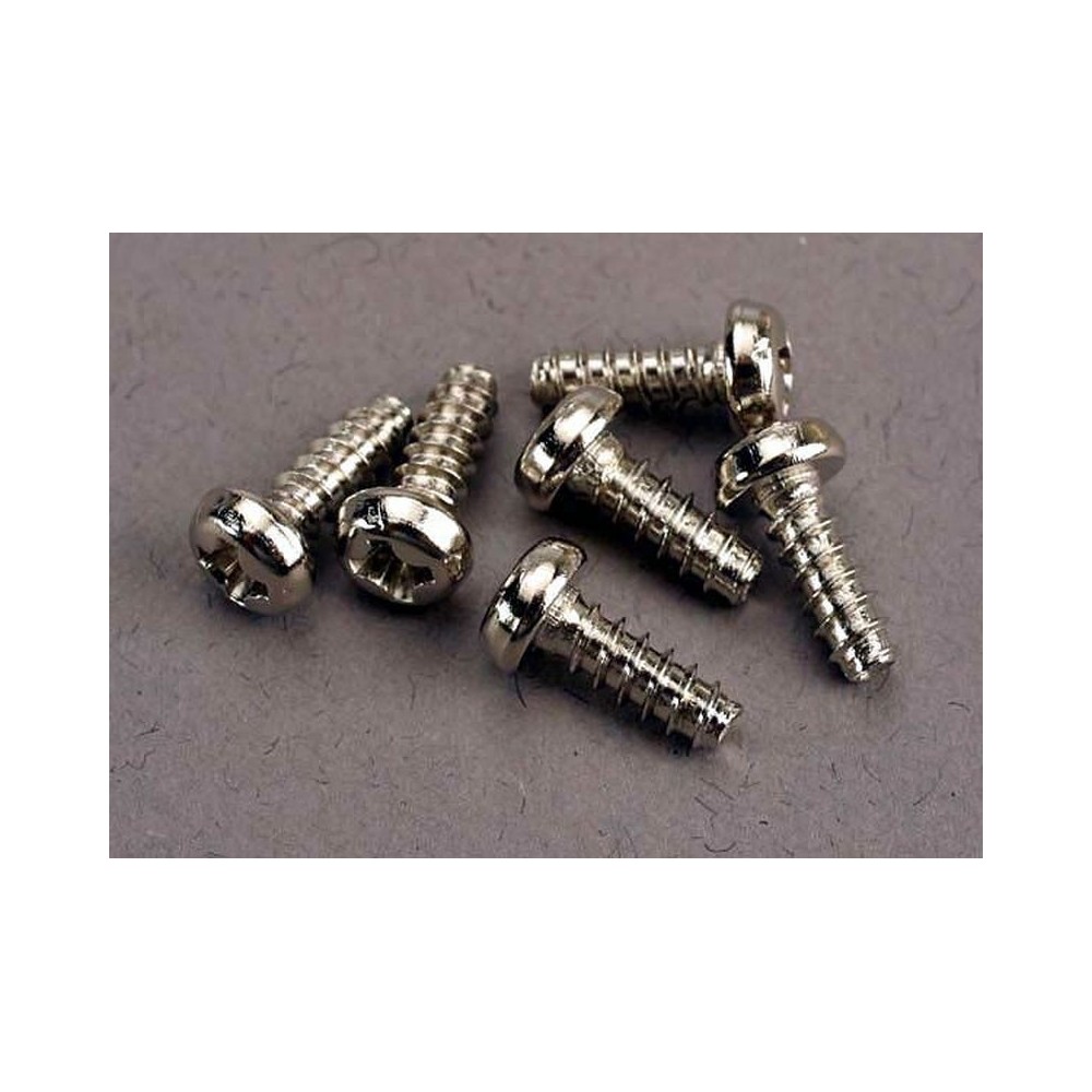 Tornillos Traxxas 3x8mm cabeza redondeada TRX2682 Tornillos Traxxas 3x8mm cabeza redondeada TRX2682