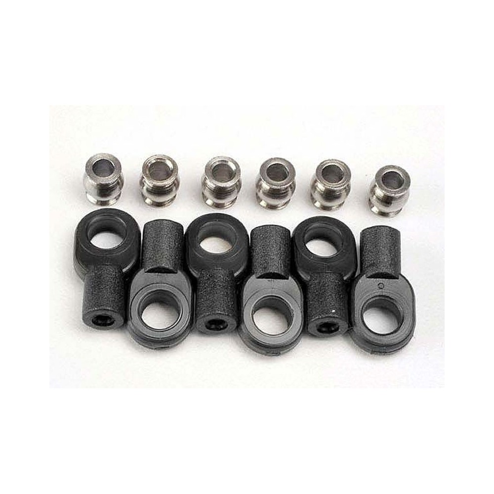 Traxxas Rod ends short (6) hollow balls (6) TRX2742X Traxxas Rod ends short (6) hollow balls (6) TRX2742X