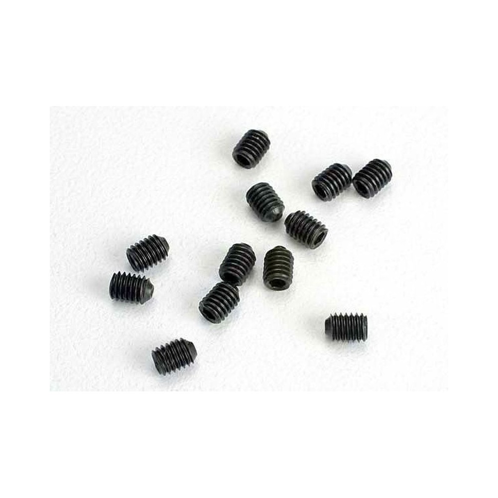 Tornillos de fijación Traxxas 3x4mm endurecidos (12) TRX2743 Tornillos de fijación Traxxas 3x4mm endurecidos (12) TRX2743