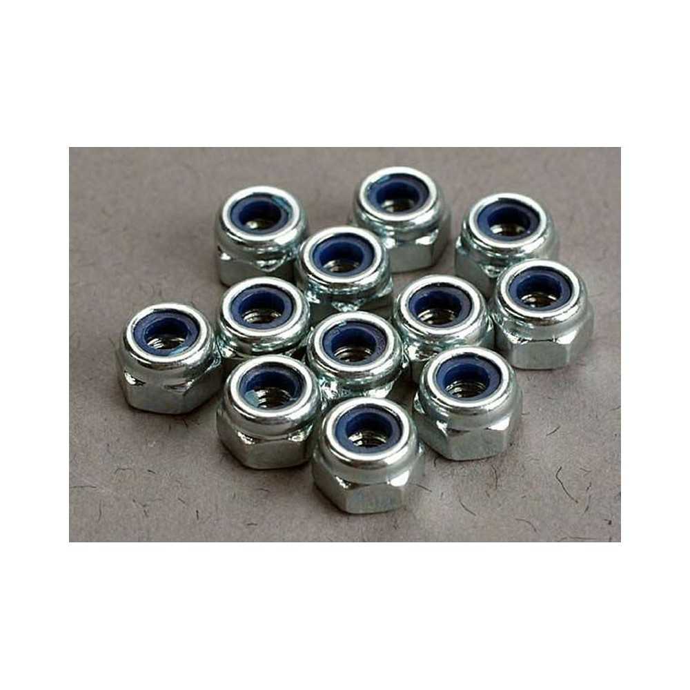 Tuercas Traxxas 3mm con Bloqueo de Nylon (12) TRX2745 Tuercas Traxxas 3mm con Bloqueo de Nylon (12) TRX2745