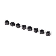 Traxxas Nuts 3mm nylon locking black (8) TRX2745X