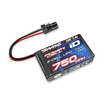 Batería Traxxas TRX-4M LiPo 2S 7.4V 750mAh 20C con conector iD TRX2821