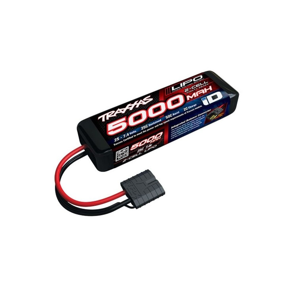 Traxxas Power cell lipo 5000mah 7.4v 2s 25c TRX2842X Traxxas Power cell lipo 5000mah 7.4v 2s 25c TRX2842X