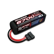 Traxxas Power cell lipo 6700mah 14.8v 4s 25c ID TRX2890X