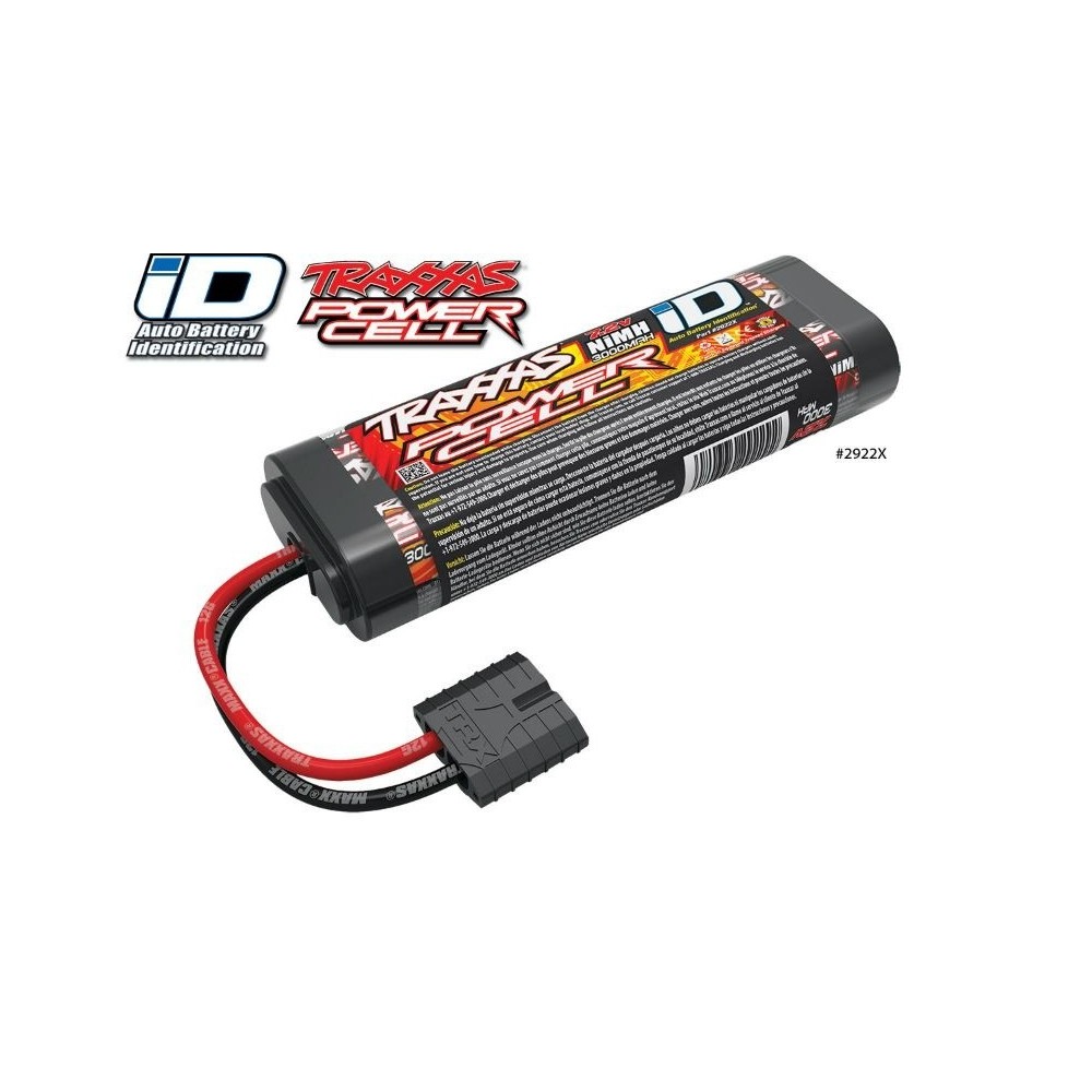 Traxxas Battery power cell 3000mah (nimh 6-c flat 7.2v) TRX2922X Traxxas Battery power cell 3000mah (nimh 6-c flat 7.2v) TRX2922X