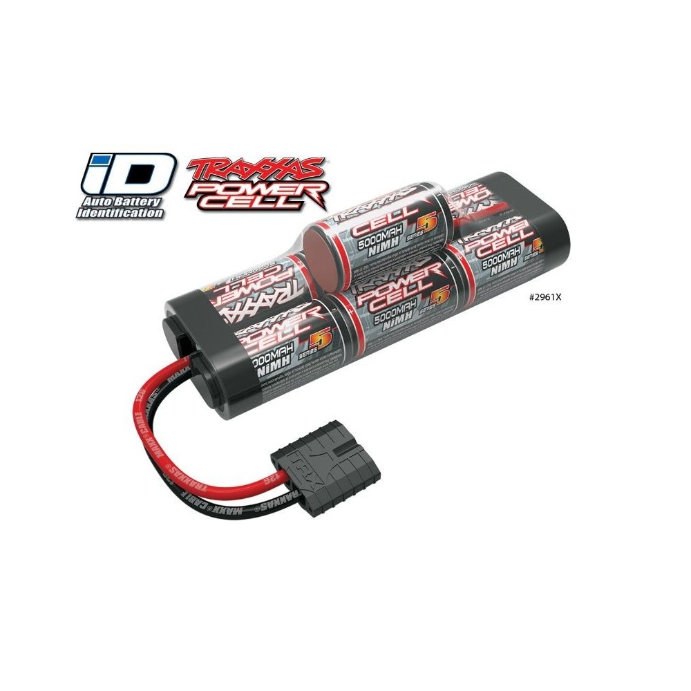 Traxxas Battery series 5 power cell 5000mah (nimh 7 cells 8.4v) TRX2961X Traxxas Battery series 5 power cell 5000mah (nimh 7 cells 8.4v) TRX2961X