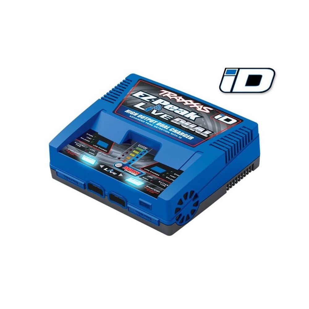 Cargador Traxxas EZ-Peak Live Dual 4S TRX2973G