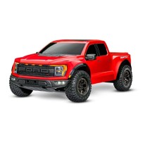 Traxxas Ford Raptor R 1:10 Pro Scale 4WD Brushless Replica Truck - Red TRX101076-4RED