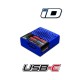 Cargador EZ-Peak USB-C 40W para NiMH y LiPo con sistema iD Traxxas TRX2985