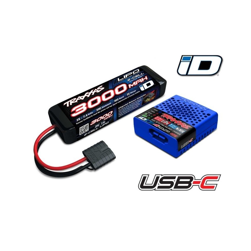 Traxxas Battery charger completer pack TRX2985-2S Traxxas Battery charger completer pack TRX2985-2S