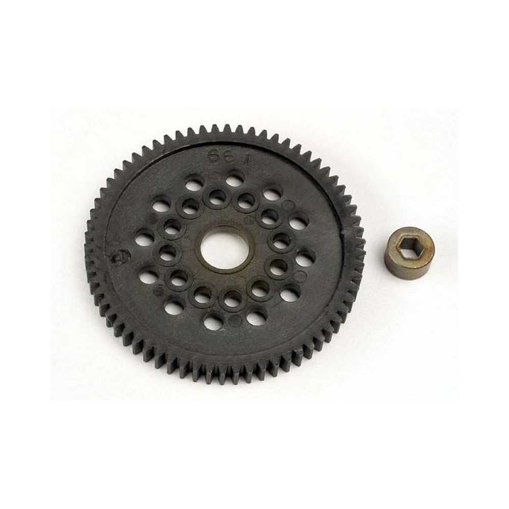 Traxxas Spur gear (66-tooth) (32-pitch) w bushing TRX3166 Traxxas Spur gear (66-tooth) (32-pitch) w bushing TRX3166