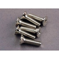 Tornillos de máquina de cabeza avellanada 4x15 mm Traxxas TRX3167