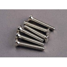 Tornillos 4x25mm avellanados Traxxas TRX3168