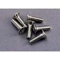 Tornillos de máquina de cabeza avellanada 3x10 mm Traxxas TRX3177