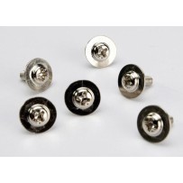 Tornillos de máquina de cabeza grande con arandela 3x8 mm para soporte de motor Traxxas TRX3185X