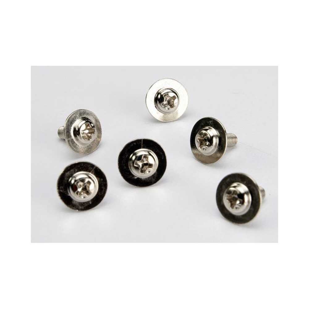 Traxxas Screws 3x8mm washerhead machine (large head for motor mount ) TRX3185X