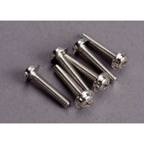 Tornillos de máquina de cabeza con arandela 3x15 mm Traxxas TRX3187