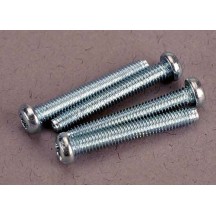 Tornillos 2.5x19mm cabeza redonda Traxxas TRX3189