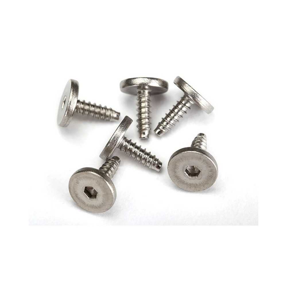 Traxxas Screws 2.6x8mm flathead machine self-tapping (hex drive) ( ) TRX3233 Traxxas Screws 2.6x8mm flathead machine self-tapping (hex drive) ( ) TRX3233