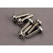 Tornillos autorroscantes de cabeza con arandela 3x12 mm Traxxas TRX3286