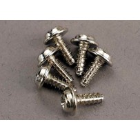 Tornillos autorroscantes de cabeza con arandela 3x8 mm Traxxas TRX3290