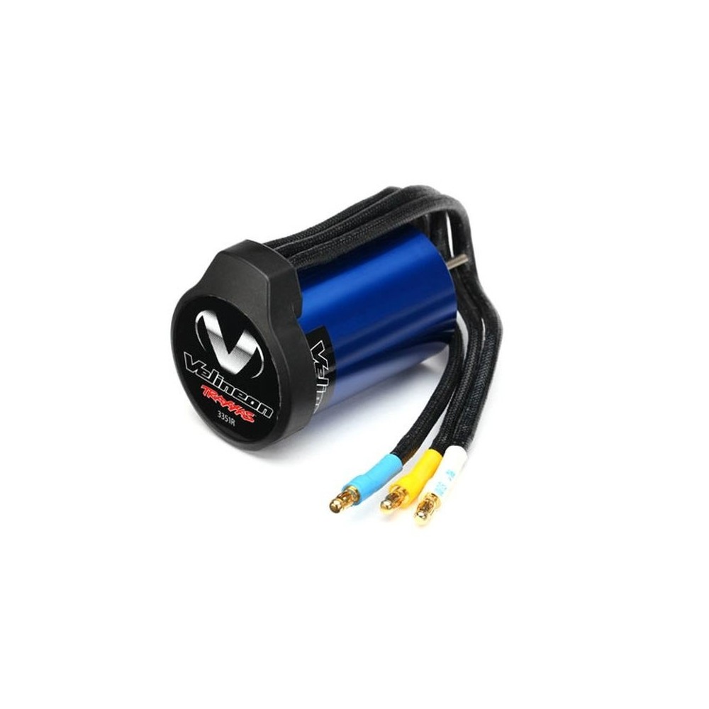 Motor brushless Velineon 3500 Traxxas con cables calibre 12