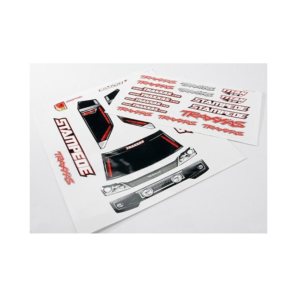 Traxxas Decal sheets stampede TRX3616 Traxxas Decal sheets stampede TRX3616