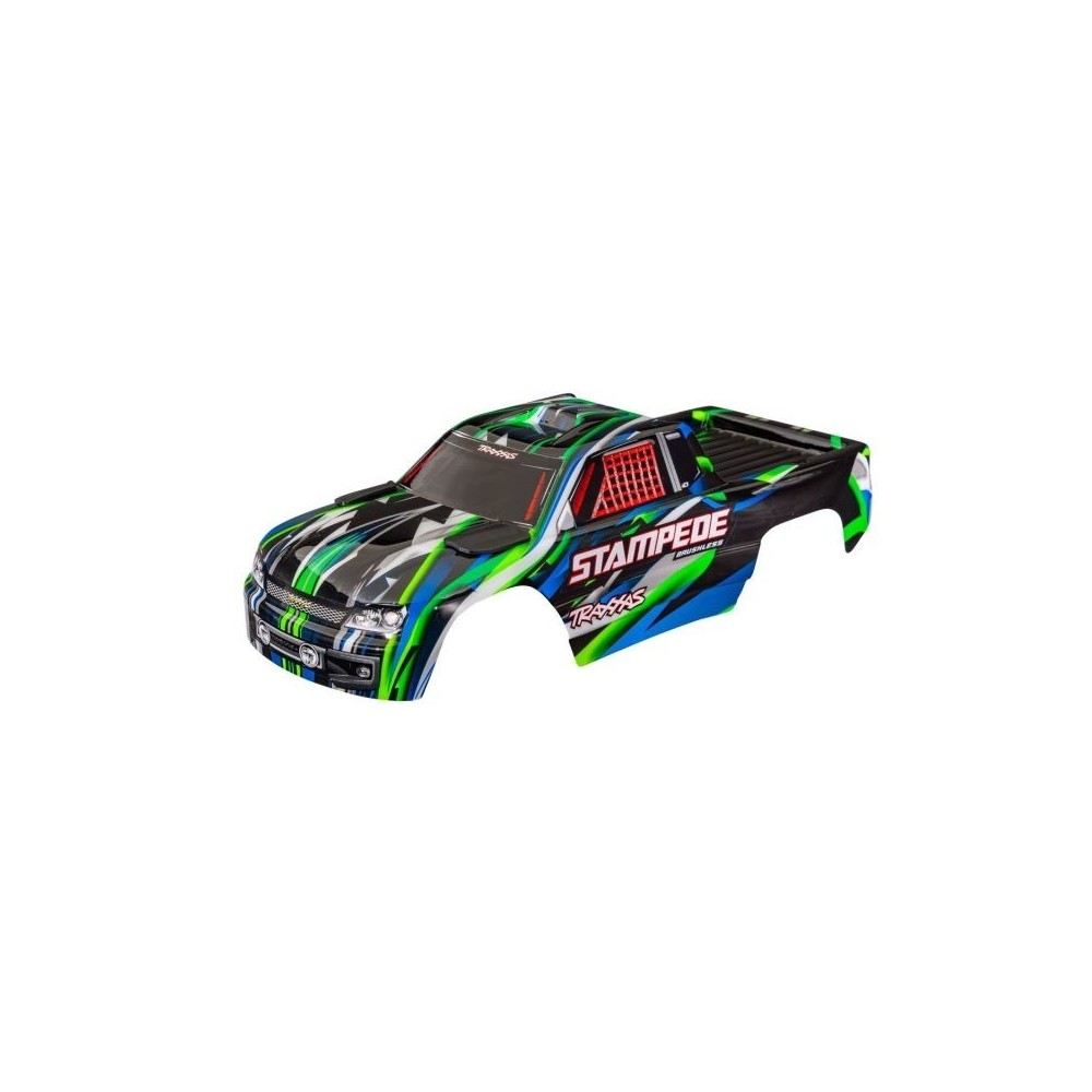 Carrocería Stampede verde Traxxas TRX3620-GRN Carrocería Stampede verde Traxxas TRX3620-GRN