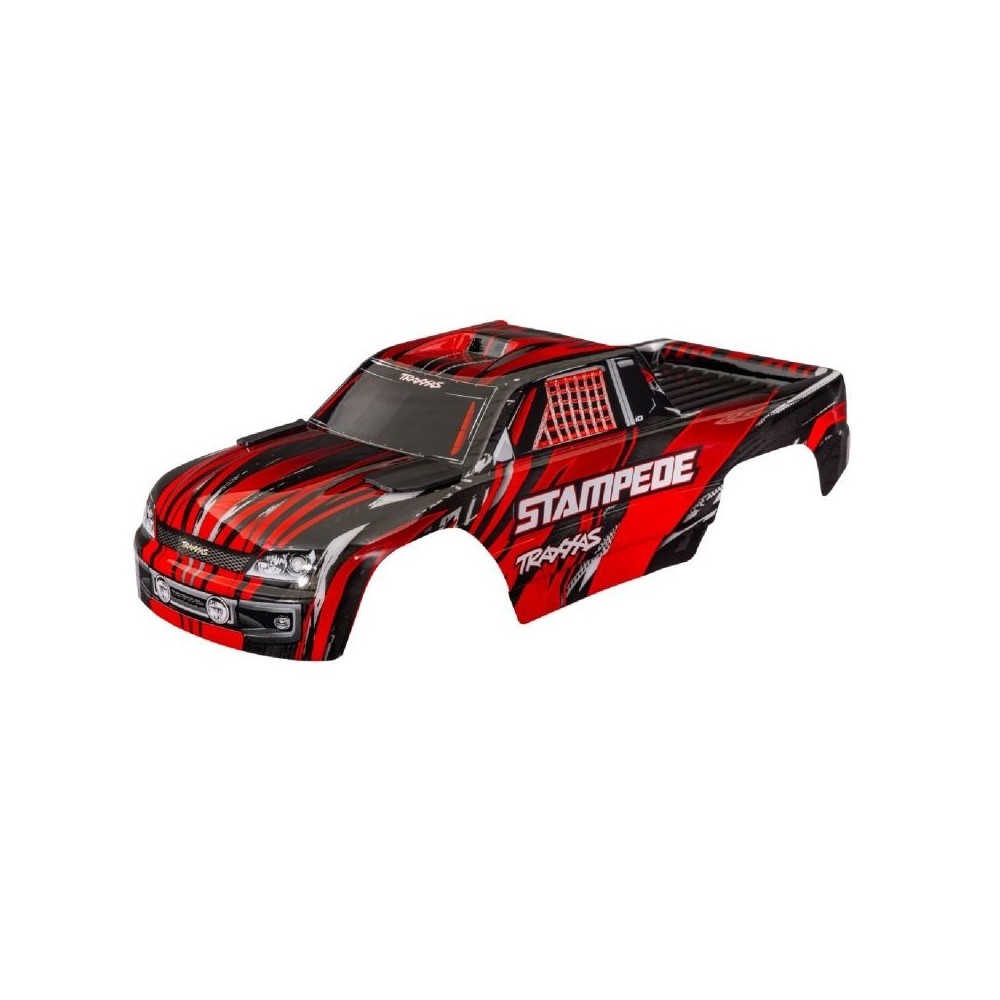 Carrocería Stampede roja Traxxas TRX3620A-RED