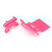 Parachoques soporte delantero rosa Traxxas TRX3621P