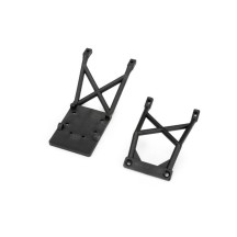 Placas protectoras delanteras y traseras Traxxas TRX3623-BLK