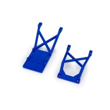 Placas protectoras delanteras y traseras azul Traxxas TRX3623-BLUE