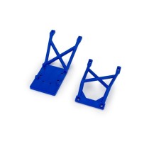 Placas protectoras delanteras y traseras azules Traxxas TRX3623-BLUE
