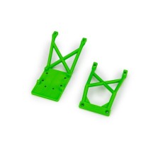 Placas protectoras delanteras y traseras verde Traxxas TRX3623-GRN