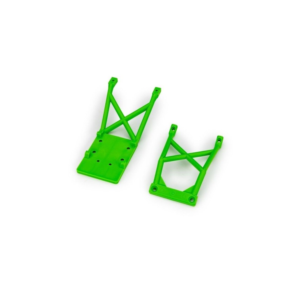 Placas protectoras delanteras y traseras verde Traxxas TRX3623-GRN Placas protectoras delanteras y traseras verde Traxxas TRX3623-GRN