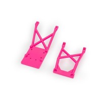 Placas protectoras delanteras y traseras rosas Traxxas TRX3623-PINK
